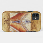 COQUES Case-Mate iPhone MONOGRAMME D'ANGE MOSAIC (Dos (Horizontal))