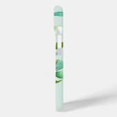 Coques Case-Mate iPhone Monogramme d'aquarelle florale Paradise (Verso / Gauche)