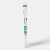 Coques Case-Mate iPhone Monogramme d'aquarelle florale Paradise (Verso / Gauche)