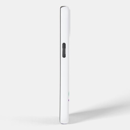 Coques Case-Mate iPhone Monogramme d'Art Botanique Whimsical Moderne (Verso / Droite)