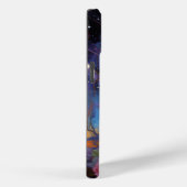 Coques Case-Mate iPhone Monogramme d'art de Buldog en France (Verso / Droite)