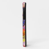 Coques Case-Mate iPhone Monogramme d'art multicolore Abstrait (Dos/Gauche)