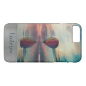 Coques Case-Mate iPhone Monogramme de ballon à air chaud (Dos (Horizontal))