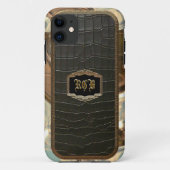 Coques Case-Mate iPhone Monogramme de Barrington (Dos)