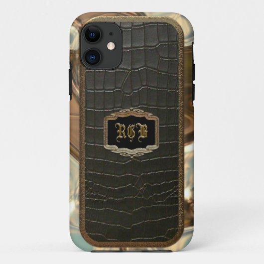 Coques Case-Mate iPhone Monogramme de Barrington (Dos)