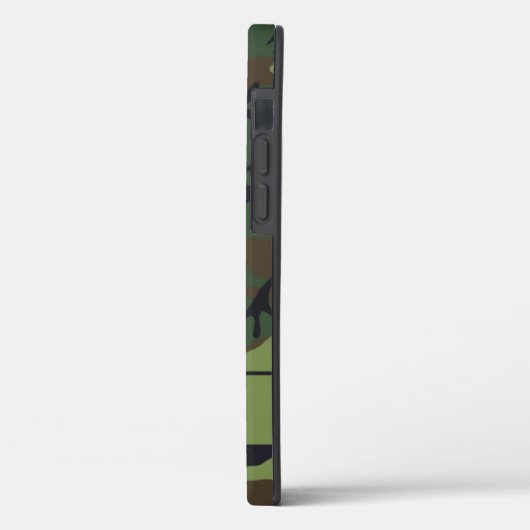 Coques Case-Mate iPhone Monogramme de camouflage (Verso / Gauche)