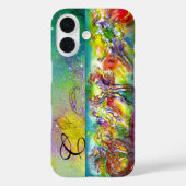 Coques Case-Mate iPhone MONOGRAMME DE CARNAVAL ITALIEN/ Danse, Musique, Th (Verso)