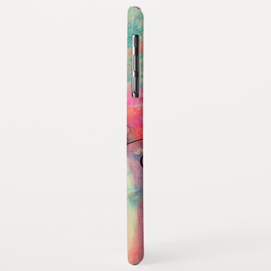 COQUES Case-Mate iPhone MONOGRAMME DE CHARME (Dos/Gauche)