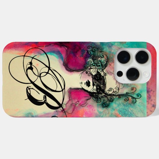 COQUES Case-Mate iPhone MONOGRAMME DE CHARME (Verso (horizontal))