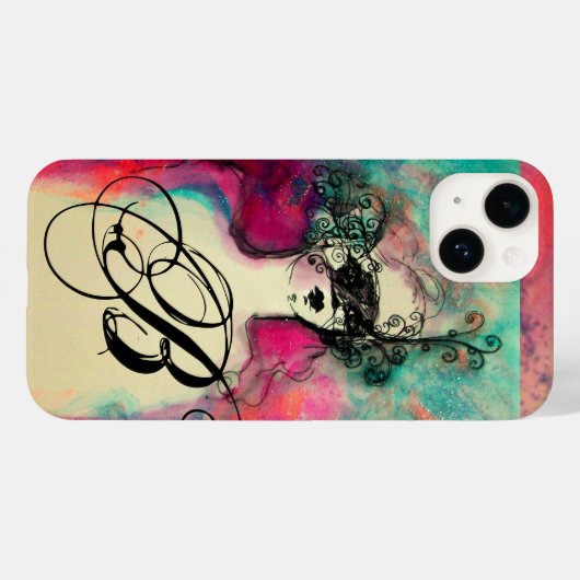 COQUES Case-Mate iPhone MONOGRAMME DE CHARME (Verso (horizontal))