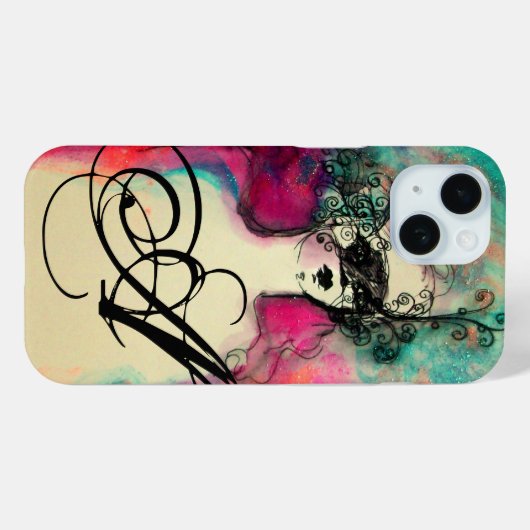 COQUES Case-Mate iPhone MONOGRAMME DE CHARME (Verso (horizontal))