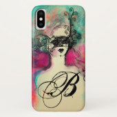 COQUES Case-Mate iPhone MONOGRAMME DE CHARME (Dos)