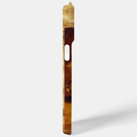 COQUES Case-Mate iPhone MONOGRAMME DE CHEVAL GRISÉ (Verso / Droite)