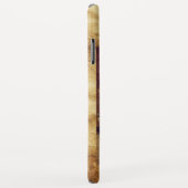 COQUES Case-Mate iPhone MONOGRAMME DE CHEVAL GRISÉ (Dos/Droite)