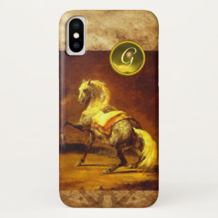 Case-Mate iPhone CASE MONOGRAMME DE CHEVAL GRISÉ