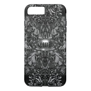Coque iPhone 8 Plus/7 Plus Monogramme de chevalier d'Abashamfrey