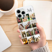 Coques Case-Mate iPhone Monogramme de collection photo personnalisée