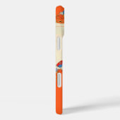 COQUES Case-Mate iPhone MONOGRAMME DE CONCEPTEUR DE MODE LADANGE ORANGE (Verso / Droite)