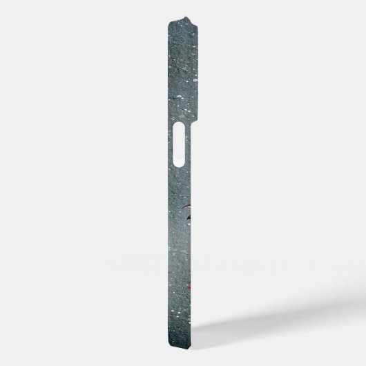 Coques Case-Mate iPhone Monogramme de couronne Rose gothique (Verso / Droite)