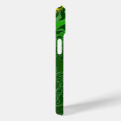 COQUES Case-Mate iPhone MONOGRAMME DE DAMASK VERT SHAMROCK DE SAINT PATRIC (Verso / Droite)