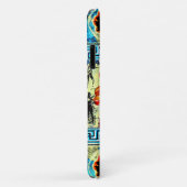 Coques Case-Mate iPhone Monogramme de danse ancienne (Dos/Droite)