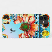 Coques Case-Mate iPhone Monogramme de danse ancienne (Dos (Horizontal))