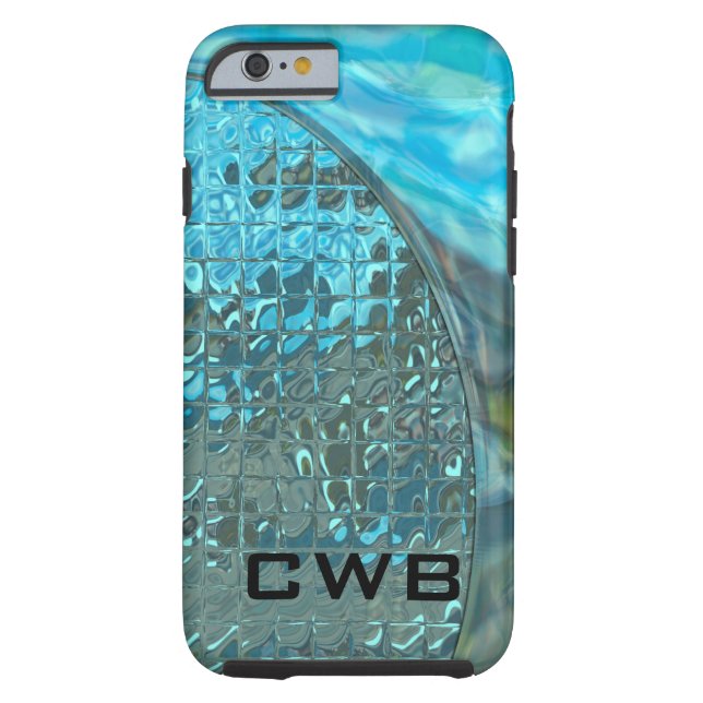 Coques Case-Mate iPhone Monogramme de diva de Megastyle (Dos)