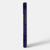 Coques Case-Mate iPhone monogramme de fausse parties scintillant de peau d (Verso / Gauche)