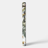 Coques Case-Mate iPhone Monogramme de fleurs tropicales Design d'île (Verso / Gauche)