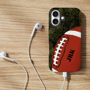 Coques iPhone 16 Monogramme de football