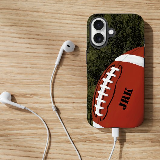Coques Case-Mate iPhone Monogramme de football