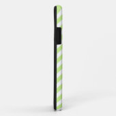 Coques Case-Mate iPhone Monogramme de fromage vert à la menthe (Dos/Droite)