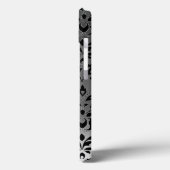 COQUES Case-Mate iPhone MONOGRAMME DE GEM BLACK WHITE (Verso / Gauche)