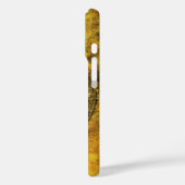 COQUES Case-Mate iPhone MONOGRAMME DE GEM DE L'AMÉTHYSTE DE L'ÉCHELLE DE G (Verso / Gauche)