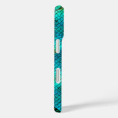 COQUES Case-Mate iPhone MONOGRAMME DE GÉM TURQUOISE MOSAÏQUE ÉTOILE ROSE A (Verso / Droite)