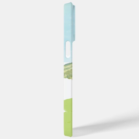 Coques Case-Mate iPhone Monogramme de la scène de golf (Verso / Droite)