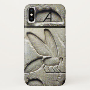 COQUES POUR iPhone MONOGRAMME DE L'ANTIQUE ÉGYPTIENNE HONEY BEE BEEKE