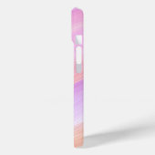 Coques Case-Mate iPhone Monogramme de ligne rétro élégant moderne (Verso / Gauche)