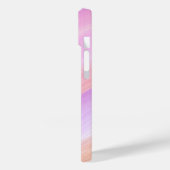 Coques Case-Mate iPhone Monogramme de ligne rétro élégant moderne (Verso / Gauche)