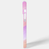 Coques Case-Mate iPhone Monogramme de ligne rétro élégant moderne (Verso / Gauche)