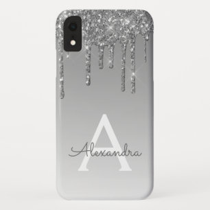 Case-Mate iPhone Case Monogramme de luxe argenté de parties