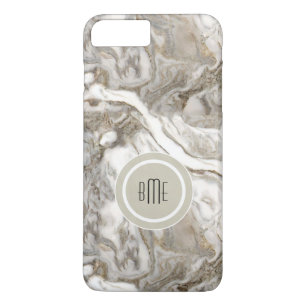 Coque Case-Mate Pour iPhone Monogramme de marbre moderne
