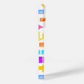 Coques Case-Mate iPhone Monogramme de Motif de flèche géométrique moderne  (Verso / Droite)