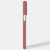 Coques Case-Mate iPhone Monogramme de nom en écriture laurier rustique (Verso / Droite)