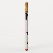 COQUES Case-Mate iPhone MONOGRAMME DE PARCHEMENT MÉDIÉVÉNILE DU CHEVAL BLE (Dos/Droite)