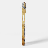 Coques Case-Mate iPhone MONogramme de parchemin ARCHITECTURE RENAISSANCE (Verso / Droite)