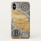 Coques Case-Mate iPhone MONogramme de parchemin ARCHITECTURE RENAISSANCE (Dos)