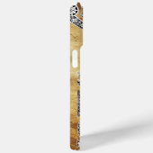 Coques Case-Mate iPhone MONogramme de parchemin ARCHITECTURE RENAISSANCE (Verso / Droite)