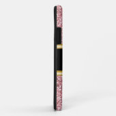 Coques Case-Mate iPhone Monogramme de Parties scintillant à bijoux classiq (Dos/Droite)