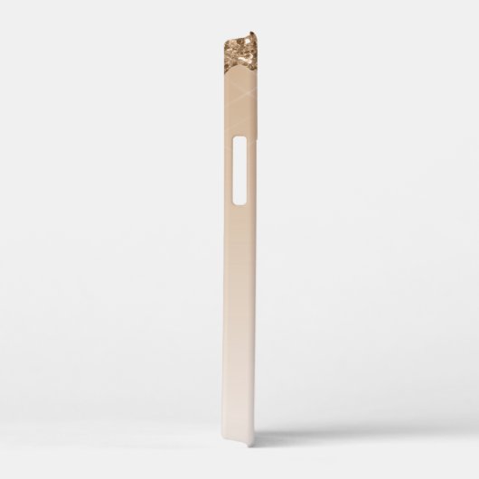 Coques Case-Mate iPhone Monogramme de Parties scintillant à étincelles de (Verso / Droite)